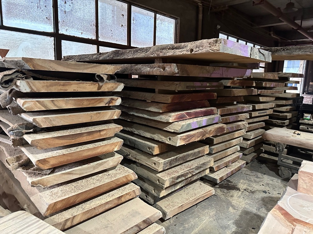 原木原切 整板整料  实木大板（没有包邮）红塔利200×80×6单板两片