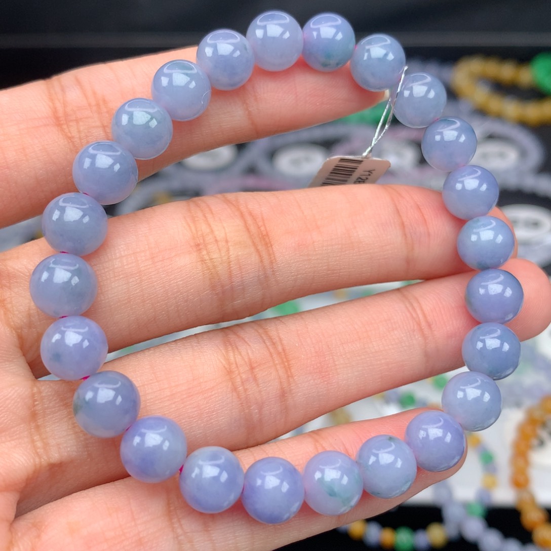 翡翠手链未镶嵌卡