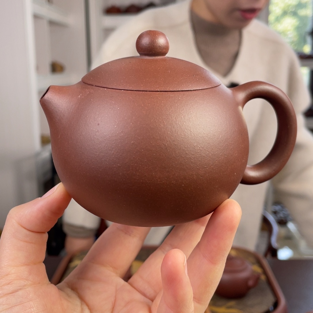 紫砂茶壶底槽清西施270cc