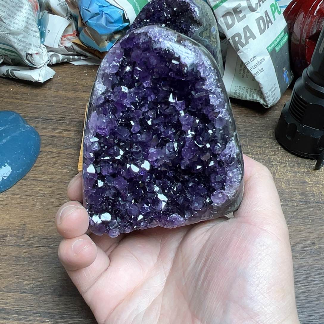 紫晶大型摆件（非配饰）未镶嵌