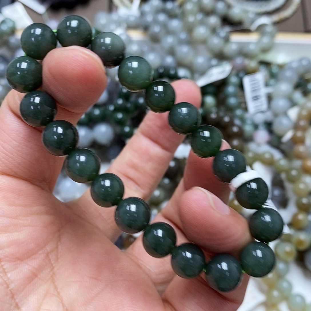 和田玉手链未镶嵌