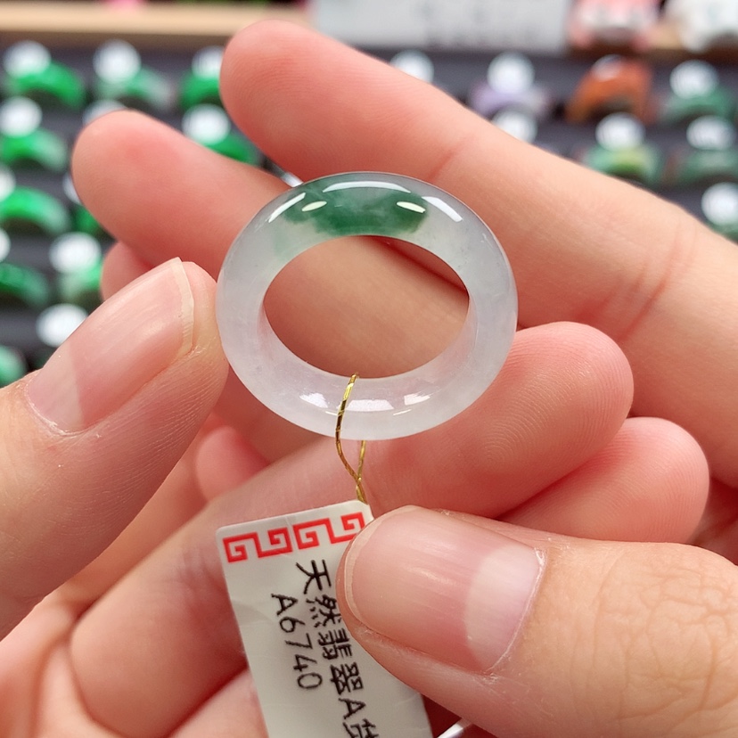【闪购商品】未镶嵌戒指翡翠12号