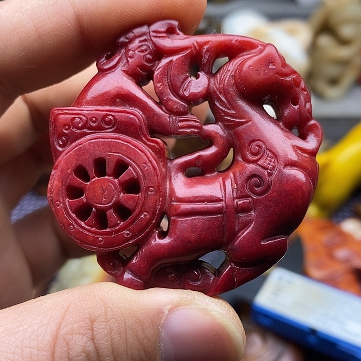 未镶嵌蛇纹石玉颈饰