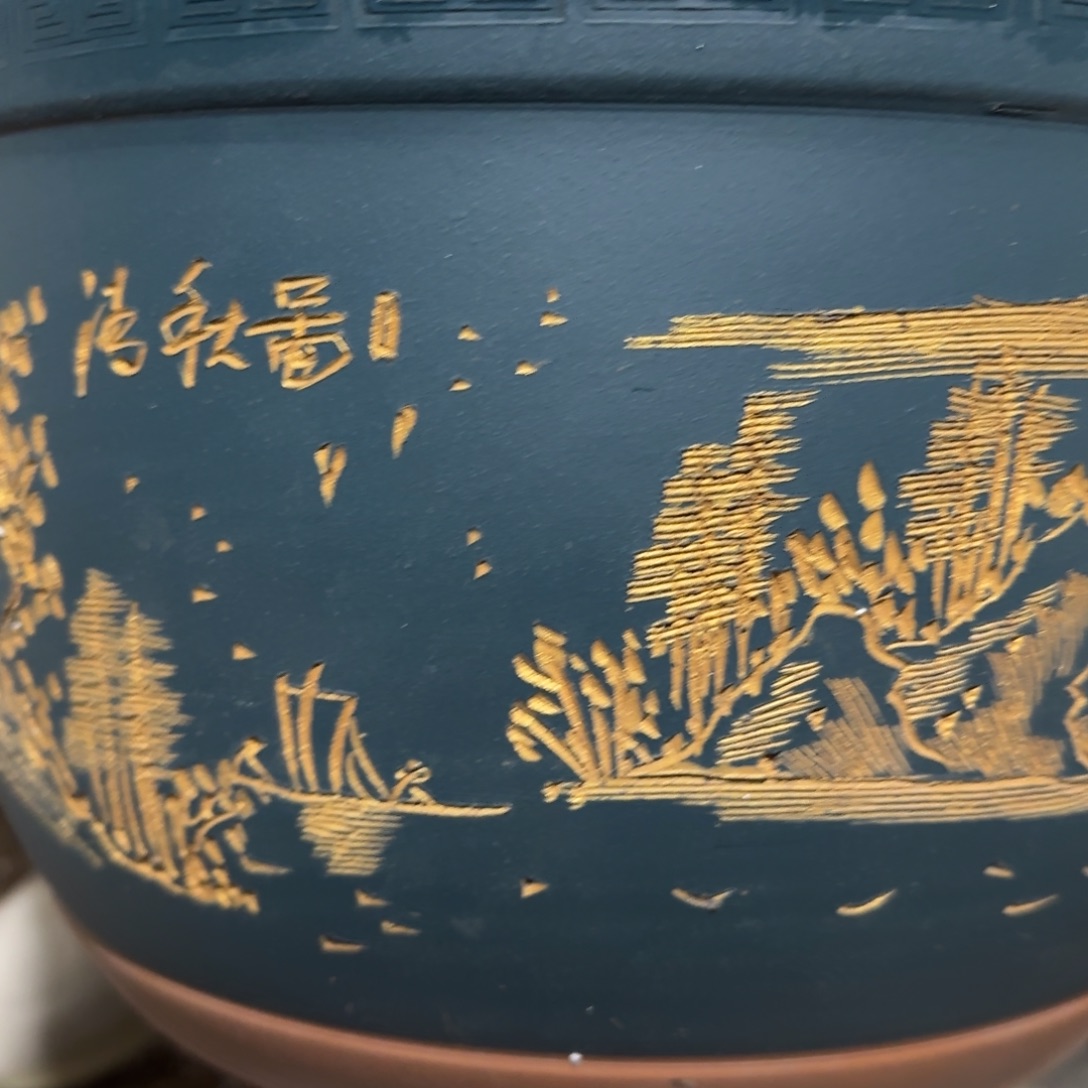 花盆紫砂口径30.20好