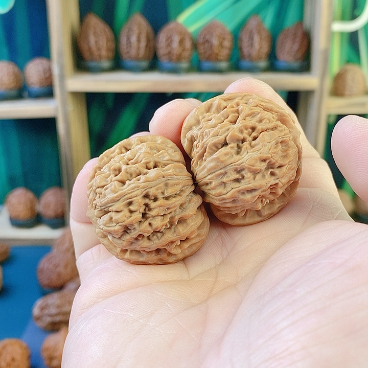 吊坠文玩核桃74汉高楼38尺