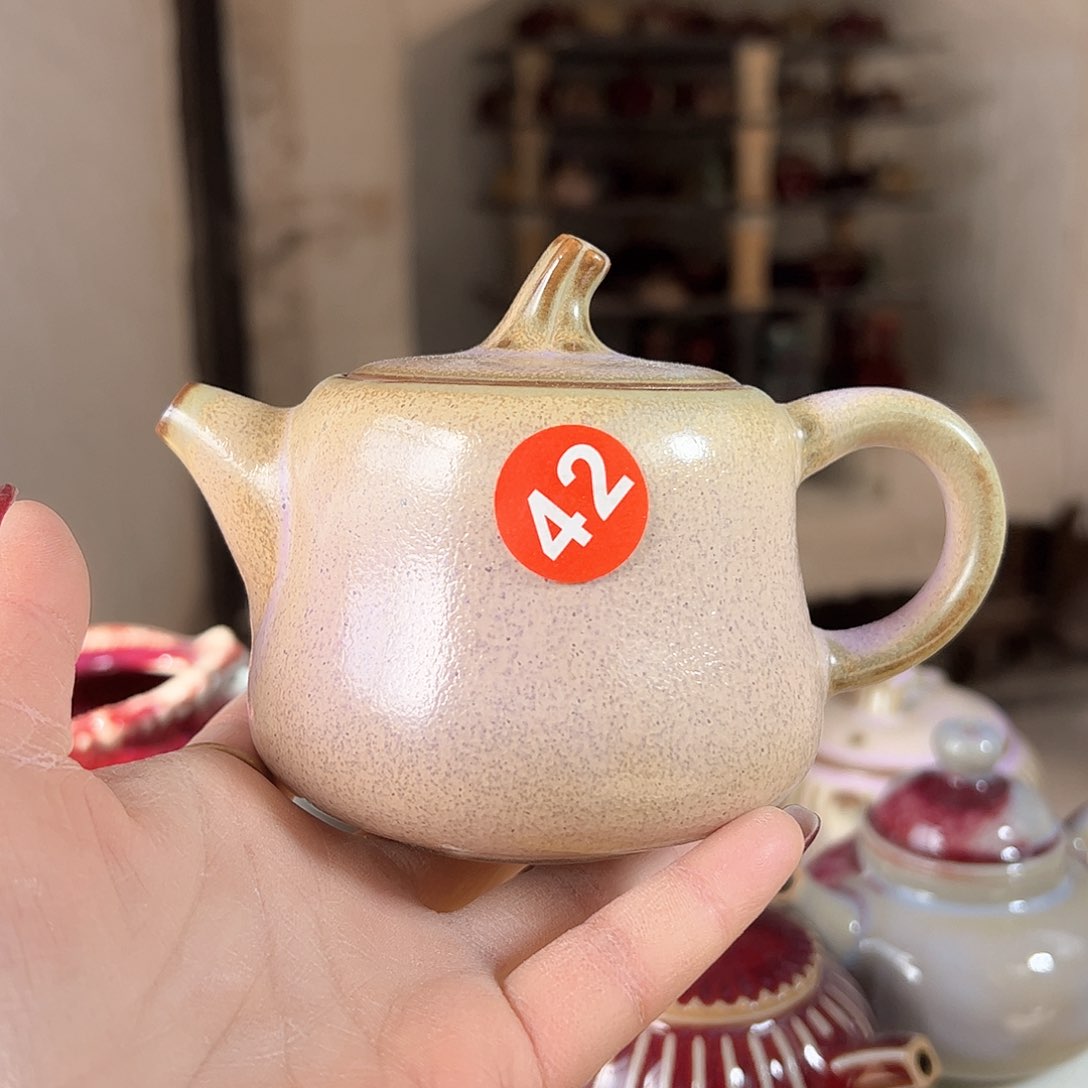 摆件郑家钧窑摆件微