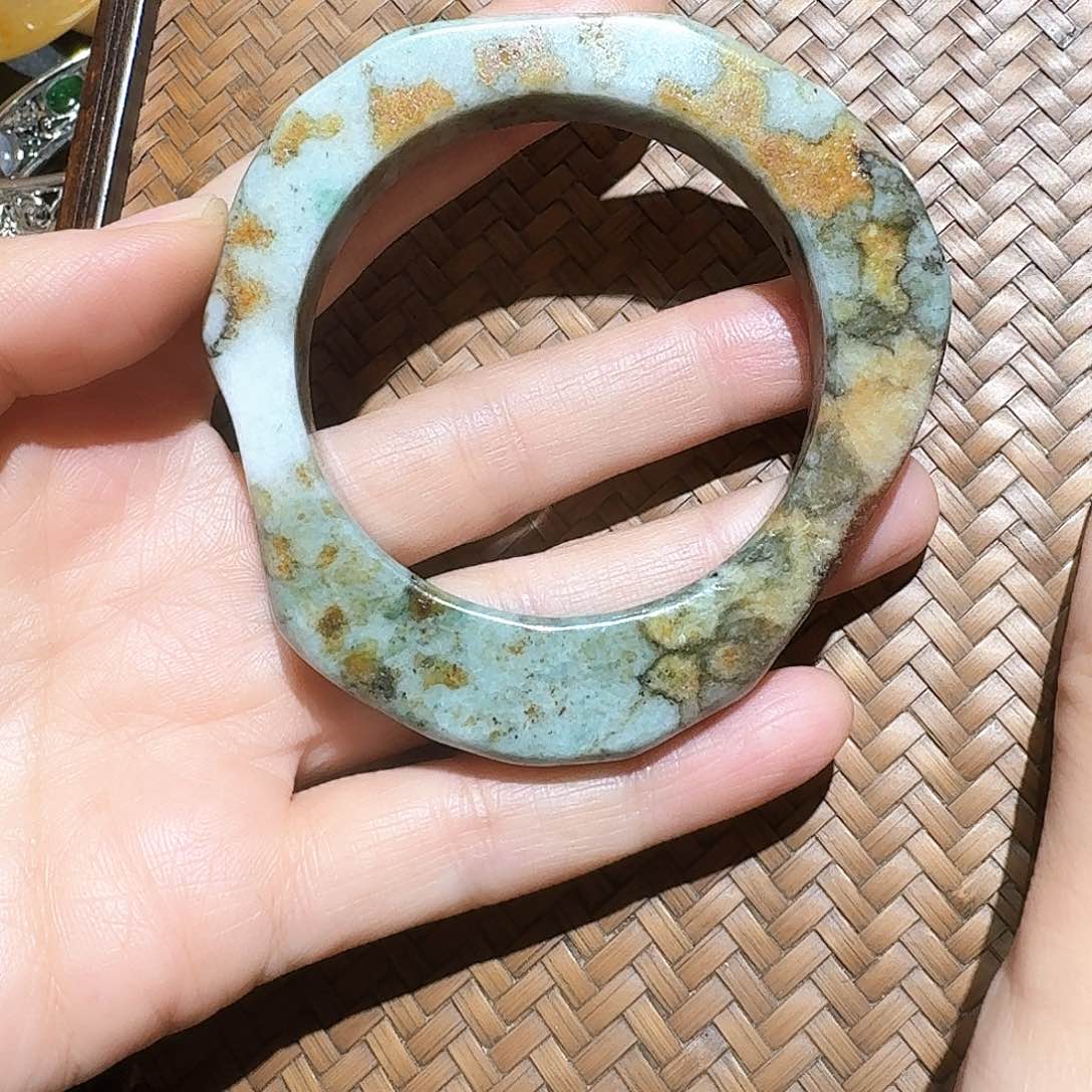 未镶嵌手镯翡翠小****手