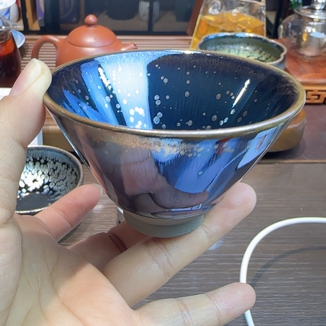 手工艺品琉璃斗笠88888