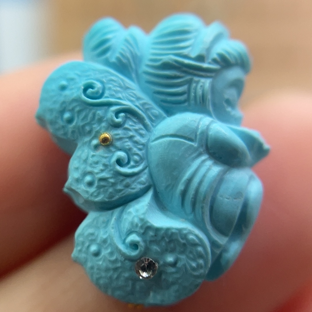 绿松石未镶嵌珠宝奇石