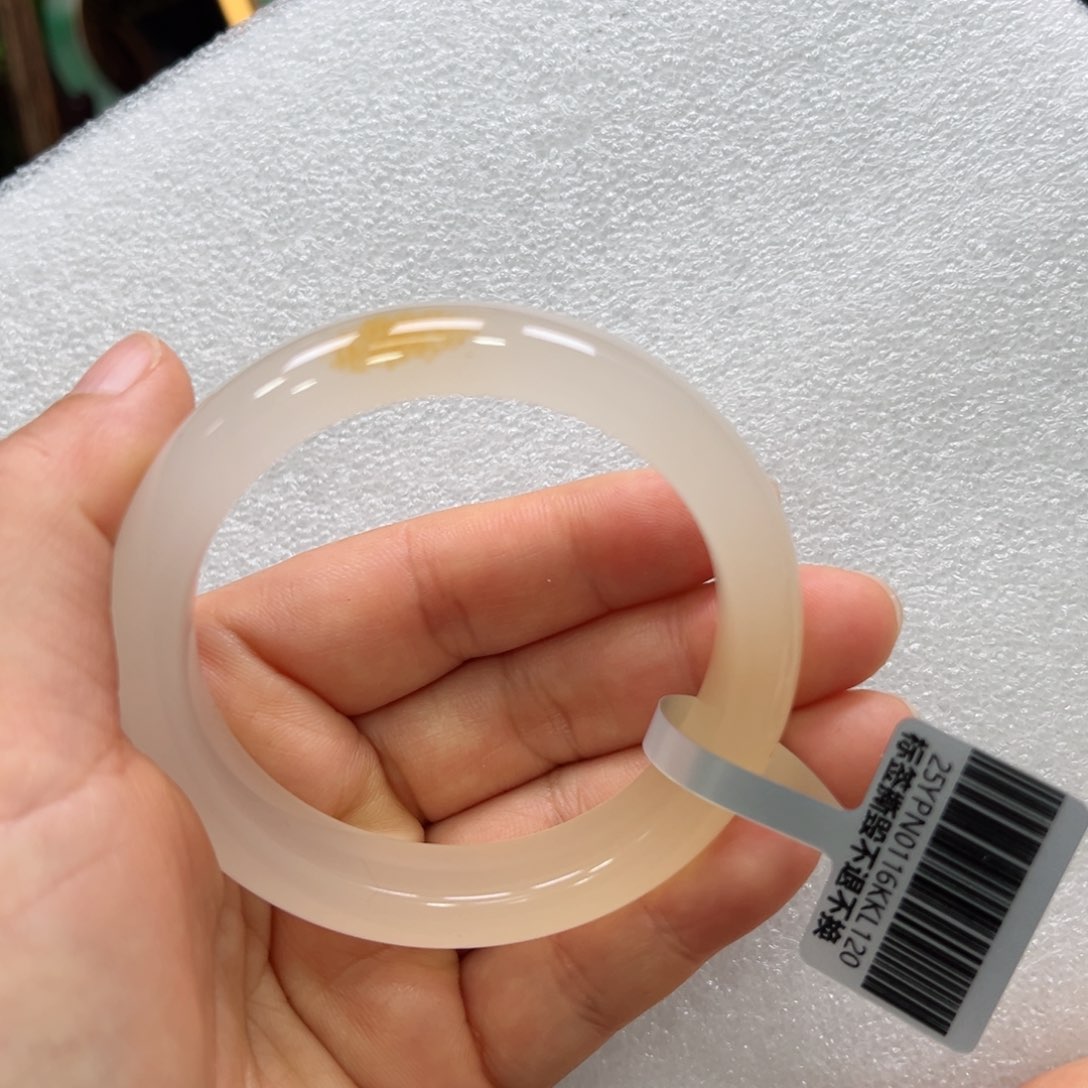 石英质玉手镯未镶嵌唐唐55.0