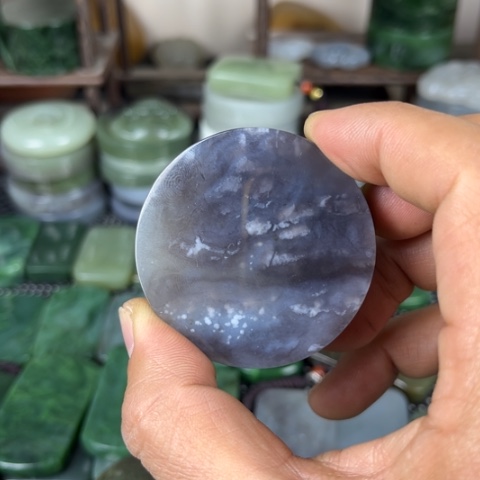 和田玉珠宝半成品未镶嵌