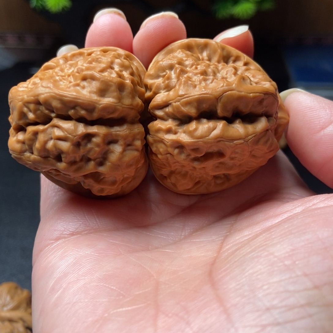 文玩核桃把件蛤蟆头41