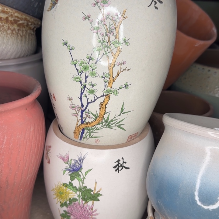 瑕疵花盆处理啦口15高22