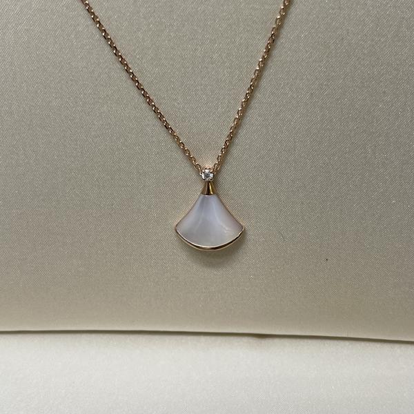 99新 BVLGARI/宝格丽 范大范宝格丽扇子项链/8842 4006