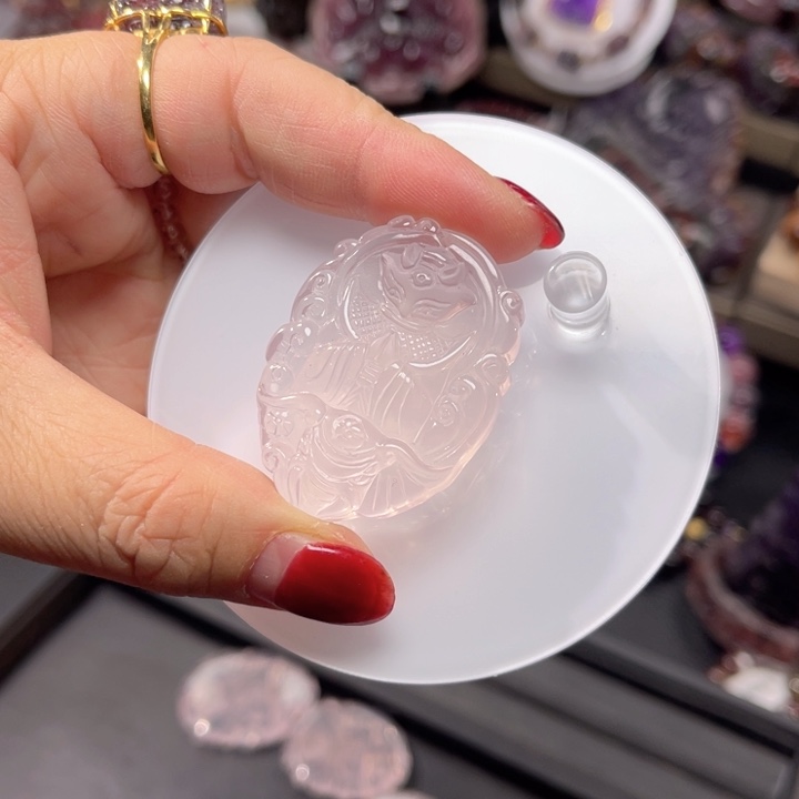 水晶颈饰未镶嵌多样性发一