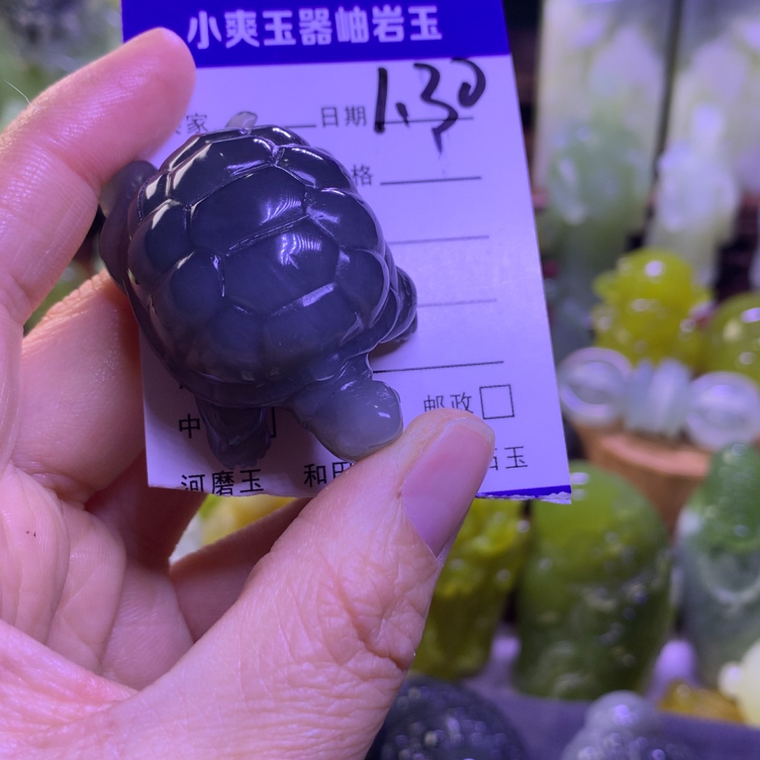 岫玉手把件未镶嵌?****)