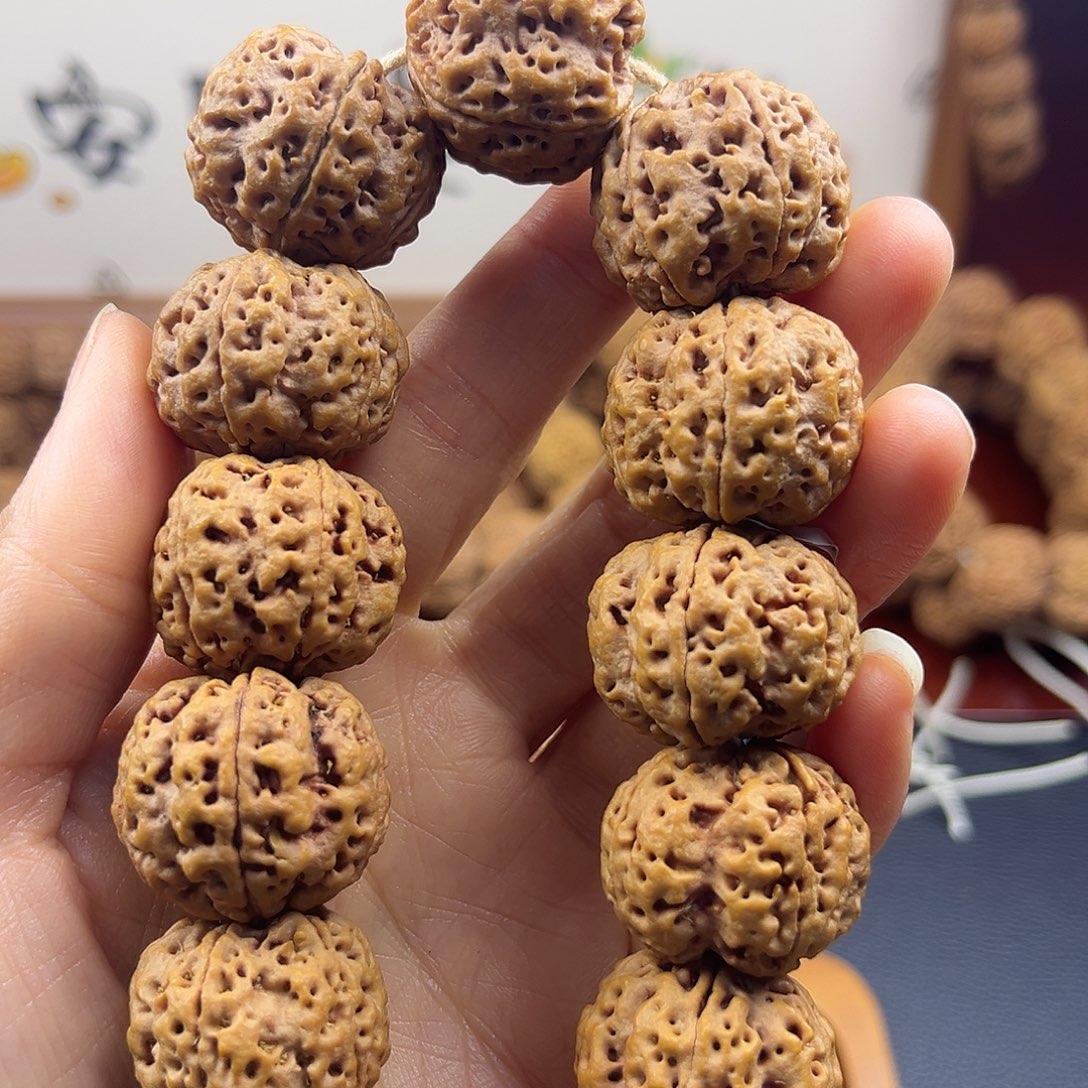 人***麻金刚菩提吊坠二十五