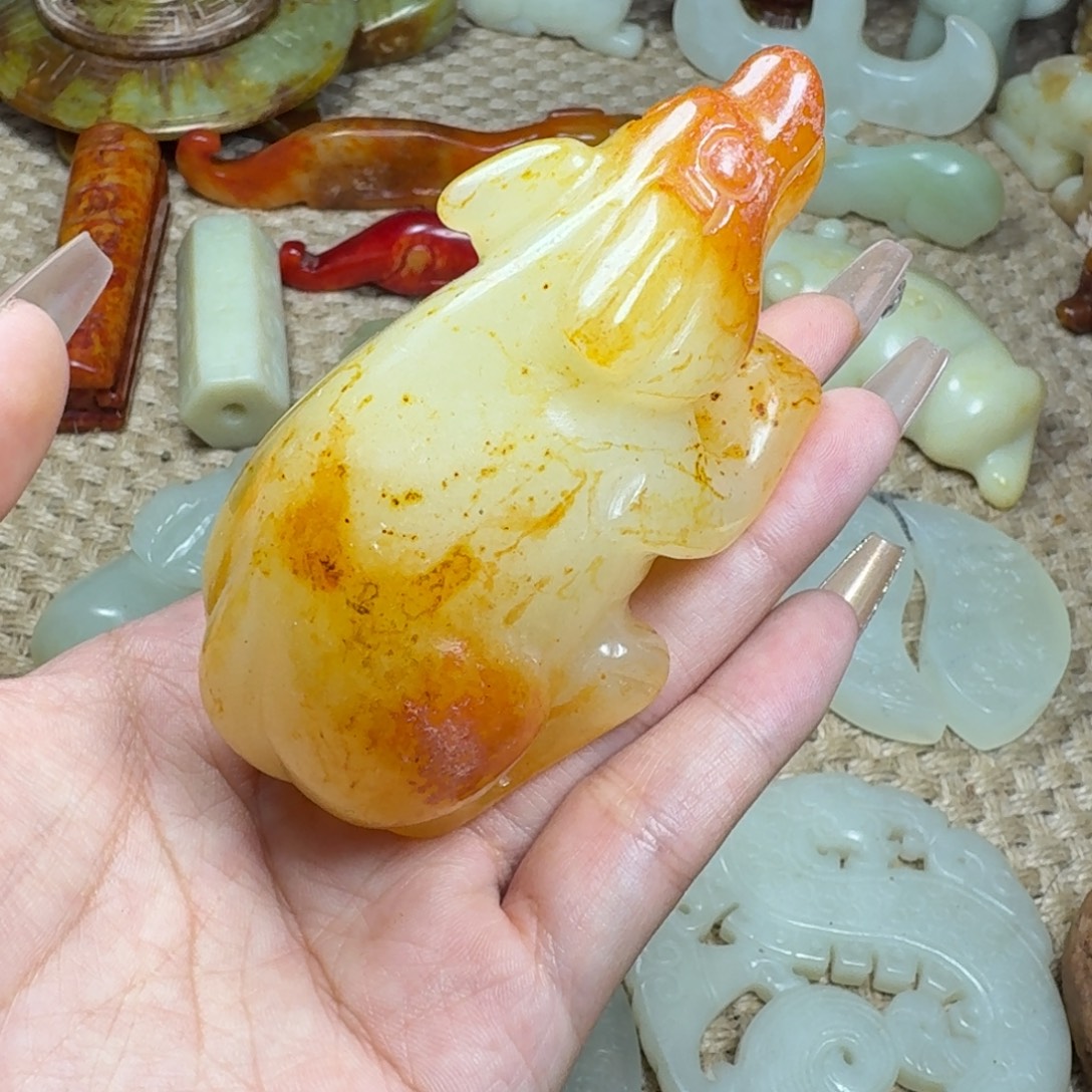 白玉菩提吊坠挂件