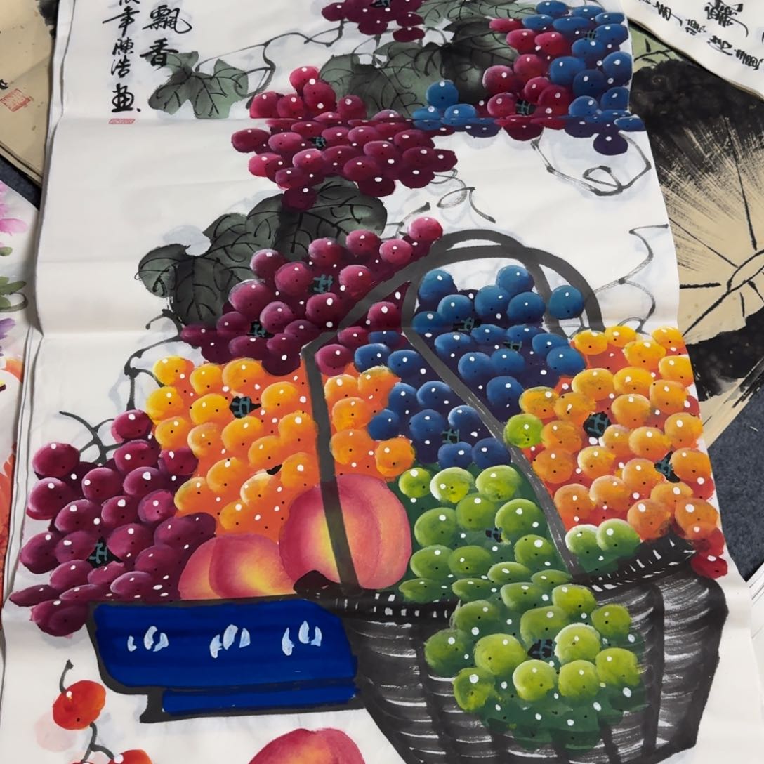 国画晓彤美术馆直播间