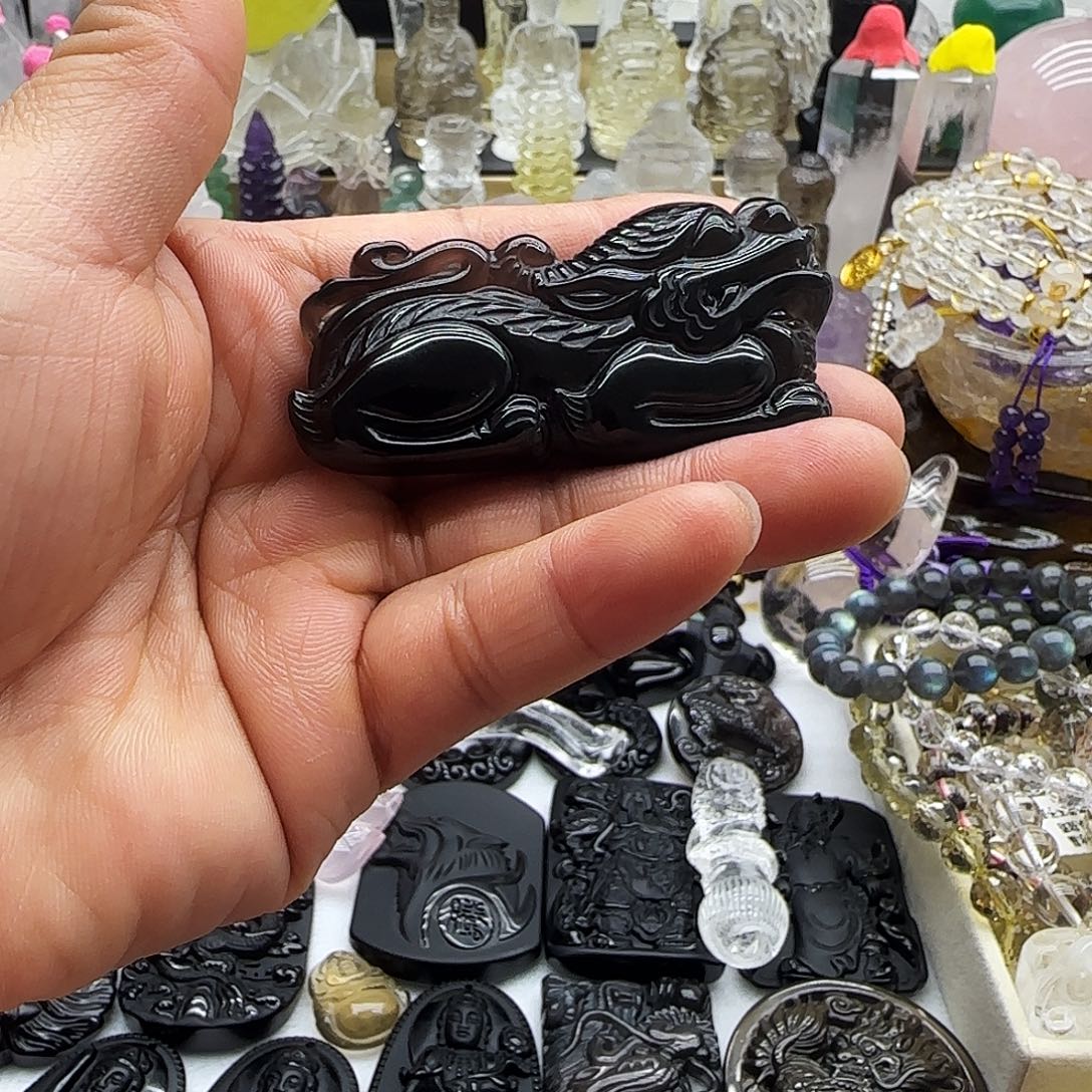 车挂水晶未镶嵌摆件