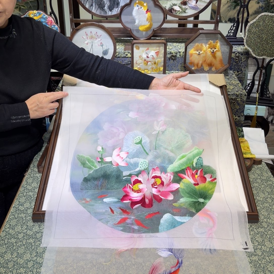 刺绣手工苏绣工艺