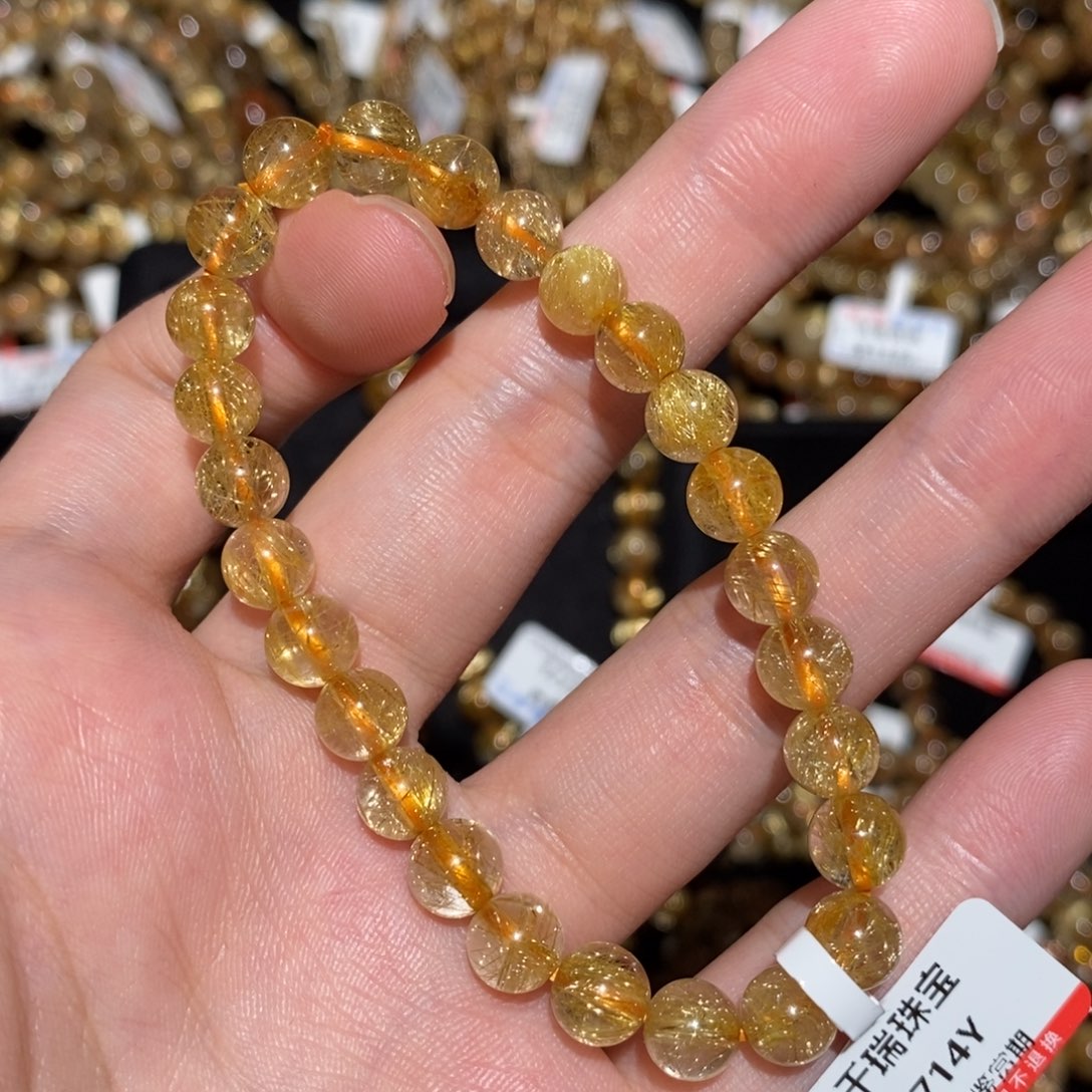 水晶手链未镶嵌手串