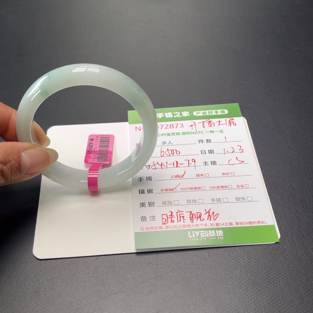 翡翠手镯未镶嵌多人