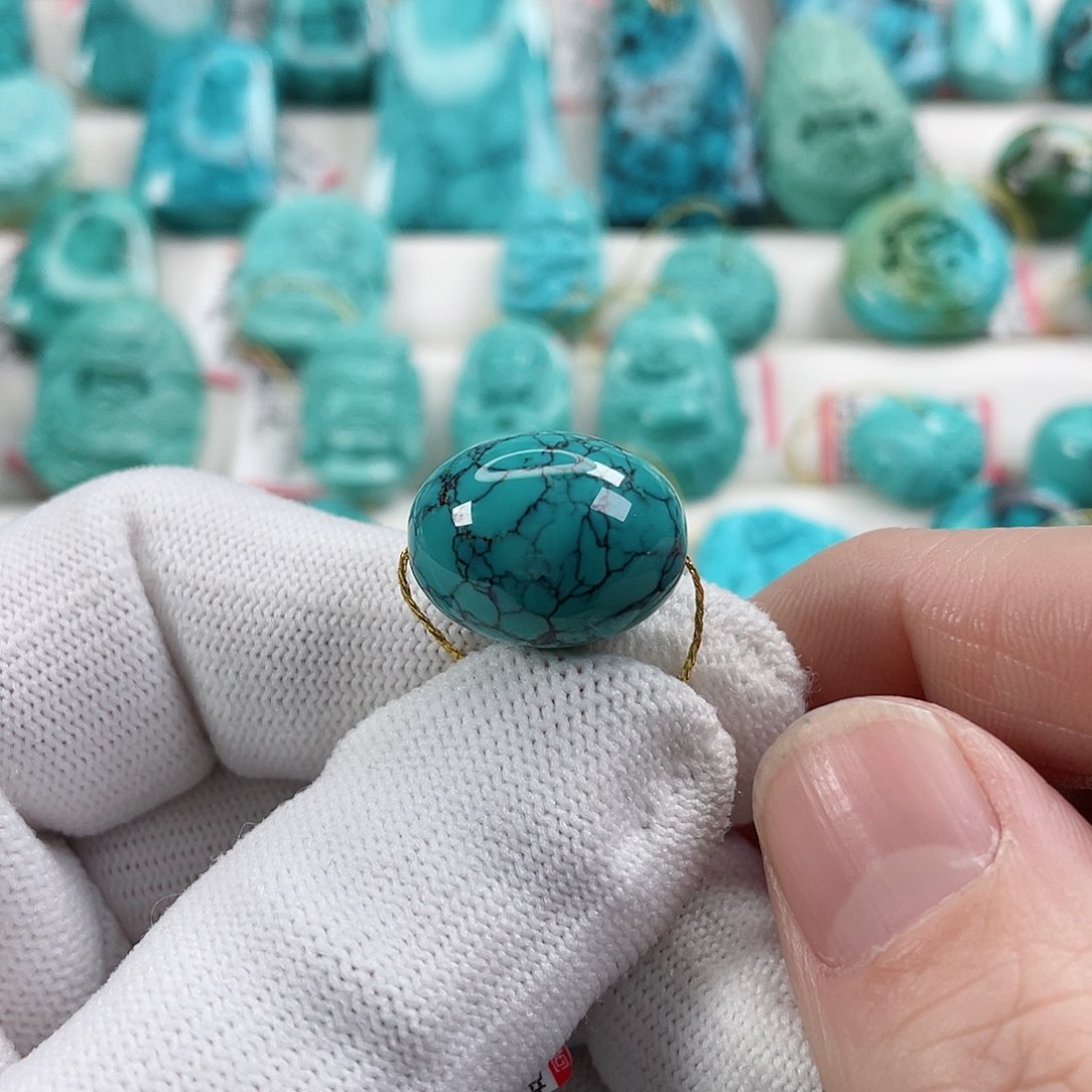 绿松石颈饰未镶嵌直径14.2