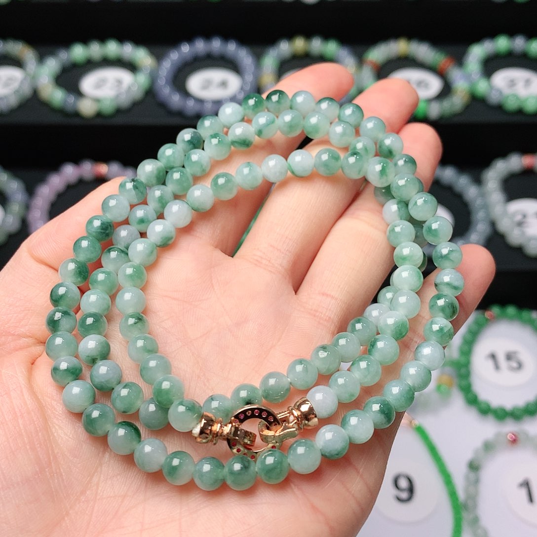 未镶嵌翡翠手链翡翠