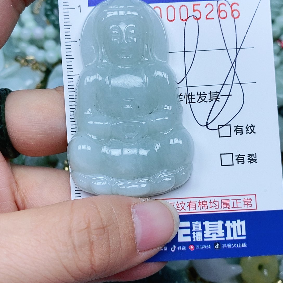 翡翠吊坠(赠链)未镶嵌