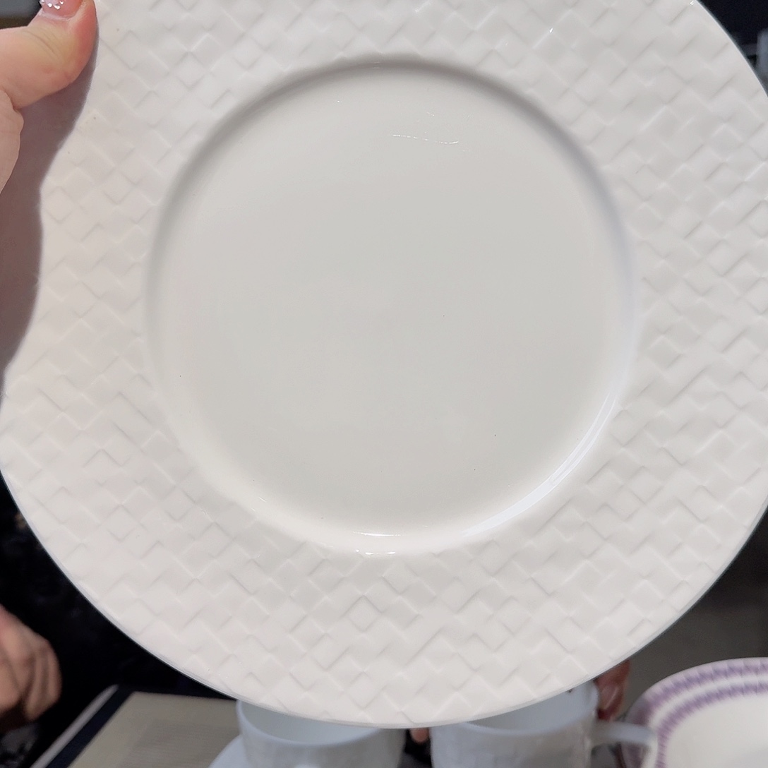 瓷10.5英寸平盘27cm