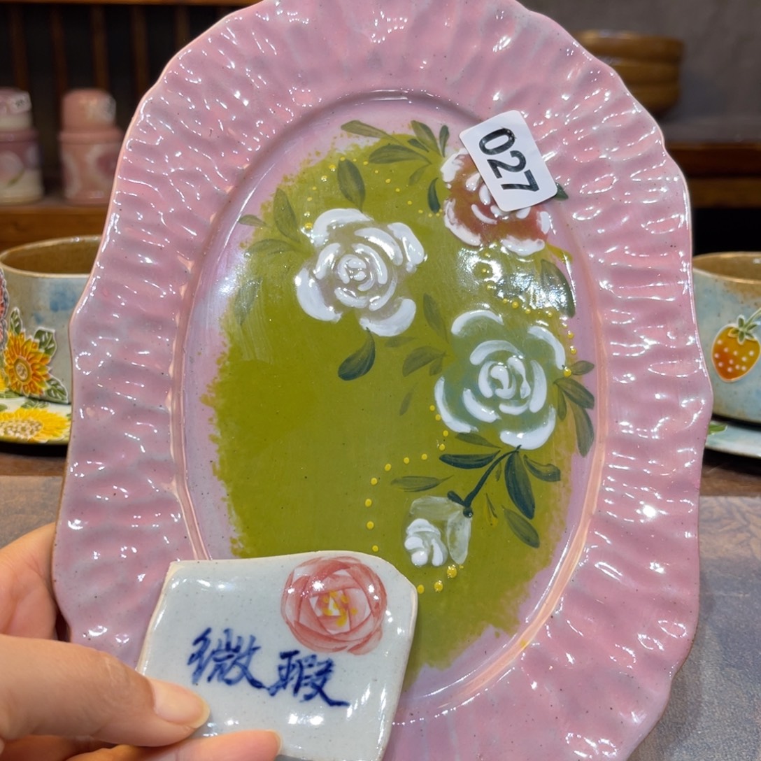 瓷片景德镇手工制作