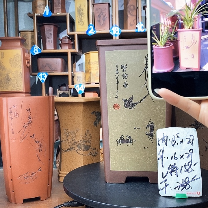 紫砂签筒特价只要158