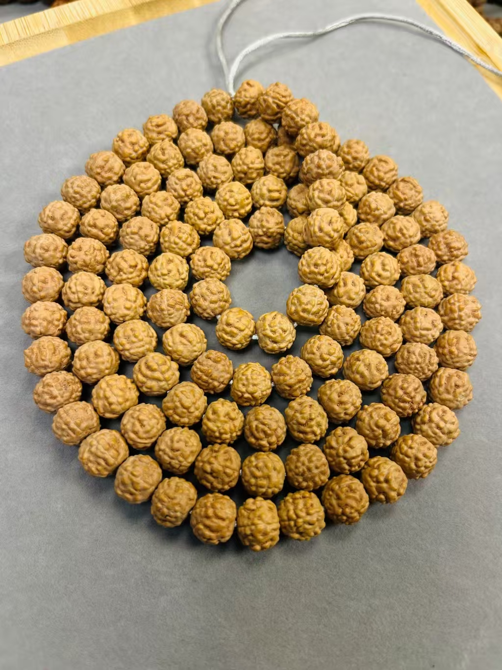 直播间专享-原桩爆肉金蟾小金刚菩提佛珠脖挂文玩好物108颗