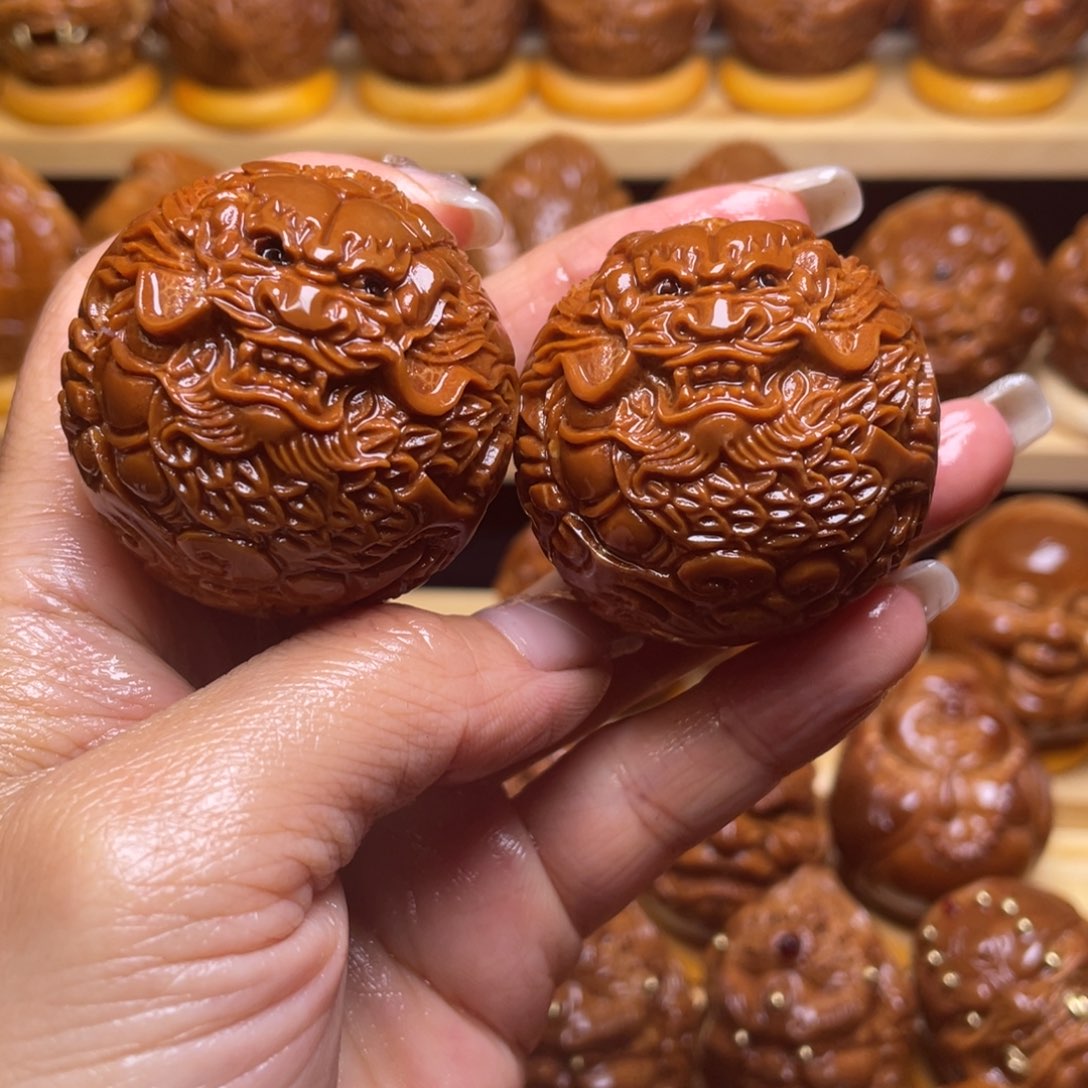 橄榄核把件野*巴西大橄榄