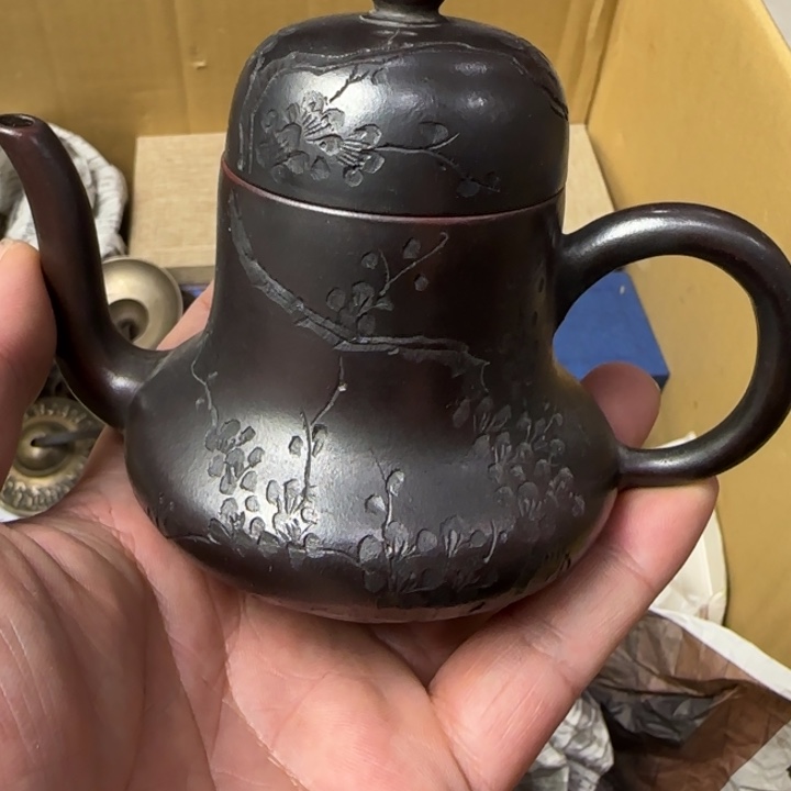 何***二茶壶紫砂如图所见所拍是所得