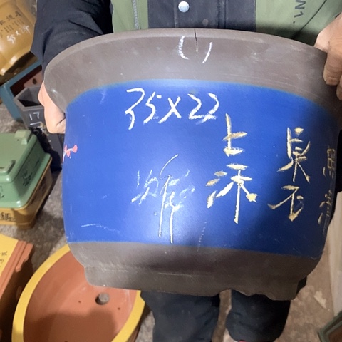 紫砂花盆手工制作