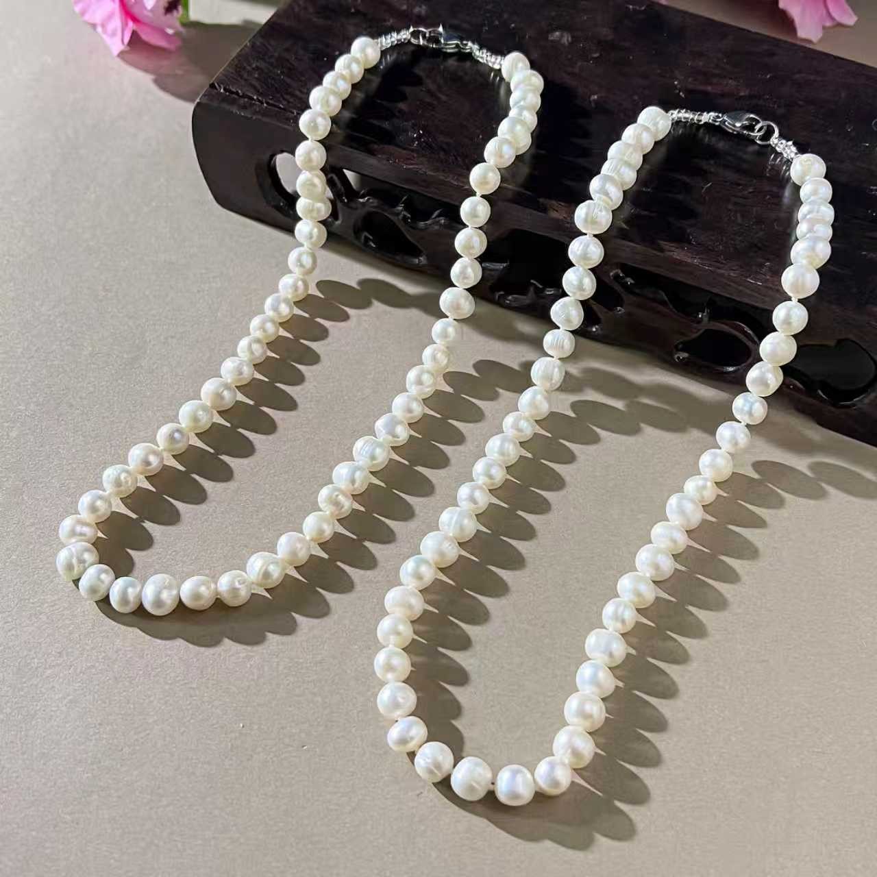  C11482（玉夫人）极光珍珠项链-多样性发货只发一件