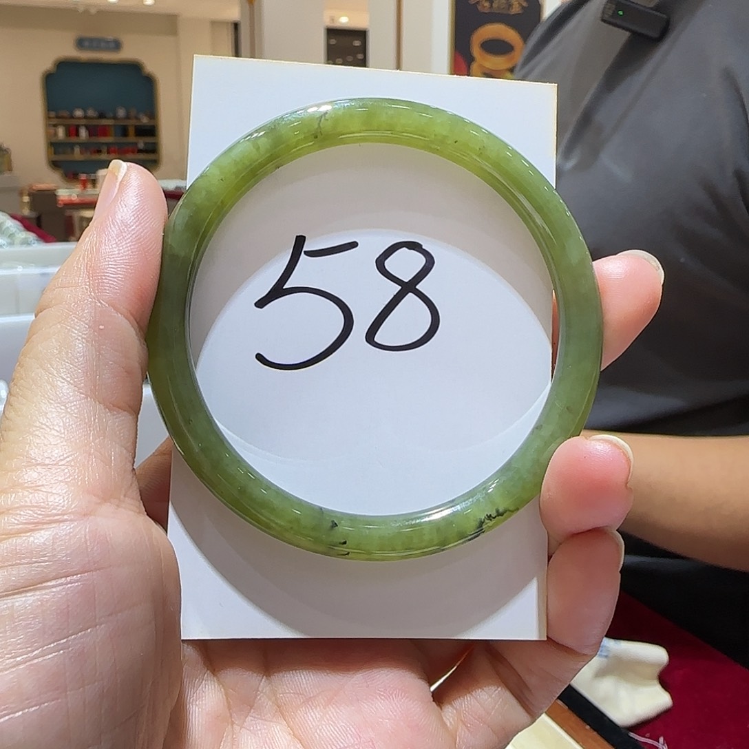 和田玉未镶嵌手镯732