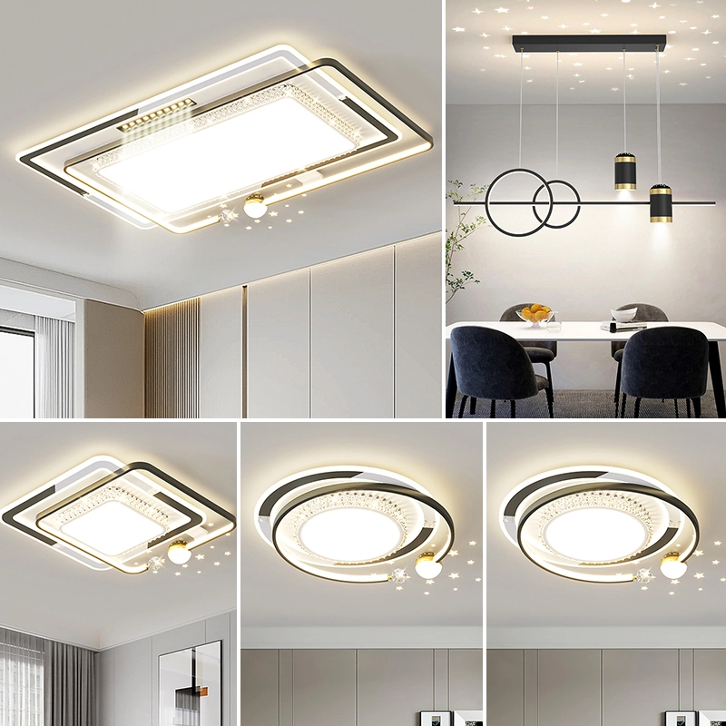 客厅灯吸顶灯简约现代大气家用客厅主灯全屋灯具套餐组合广东中山