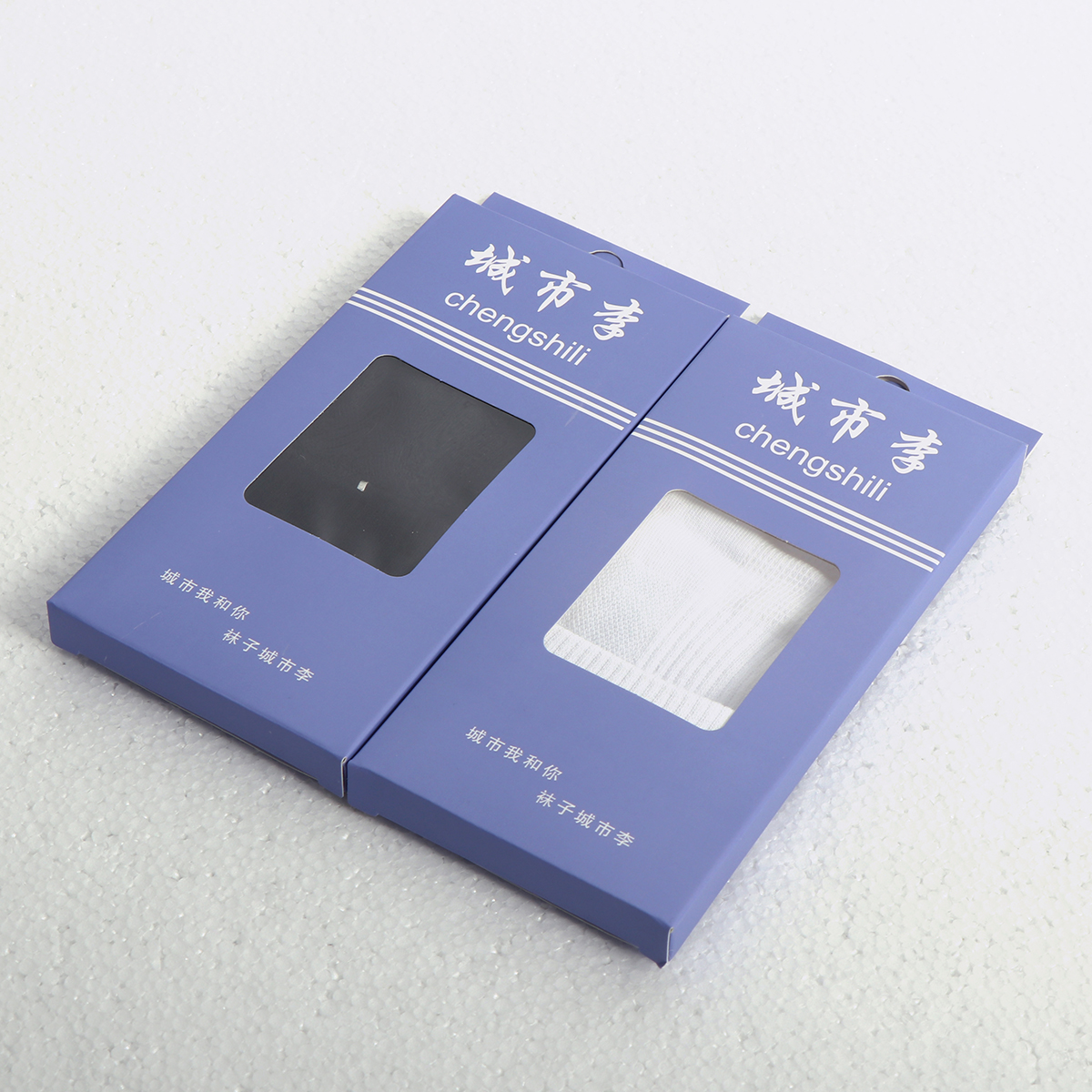 城市李#高端私人定制短袜纯色棉袜子2盒装四季款8866短袜低帮