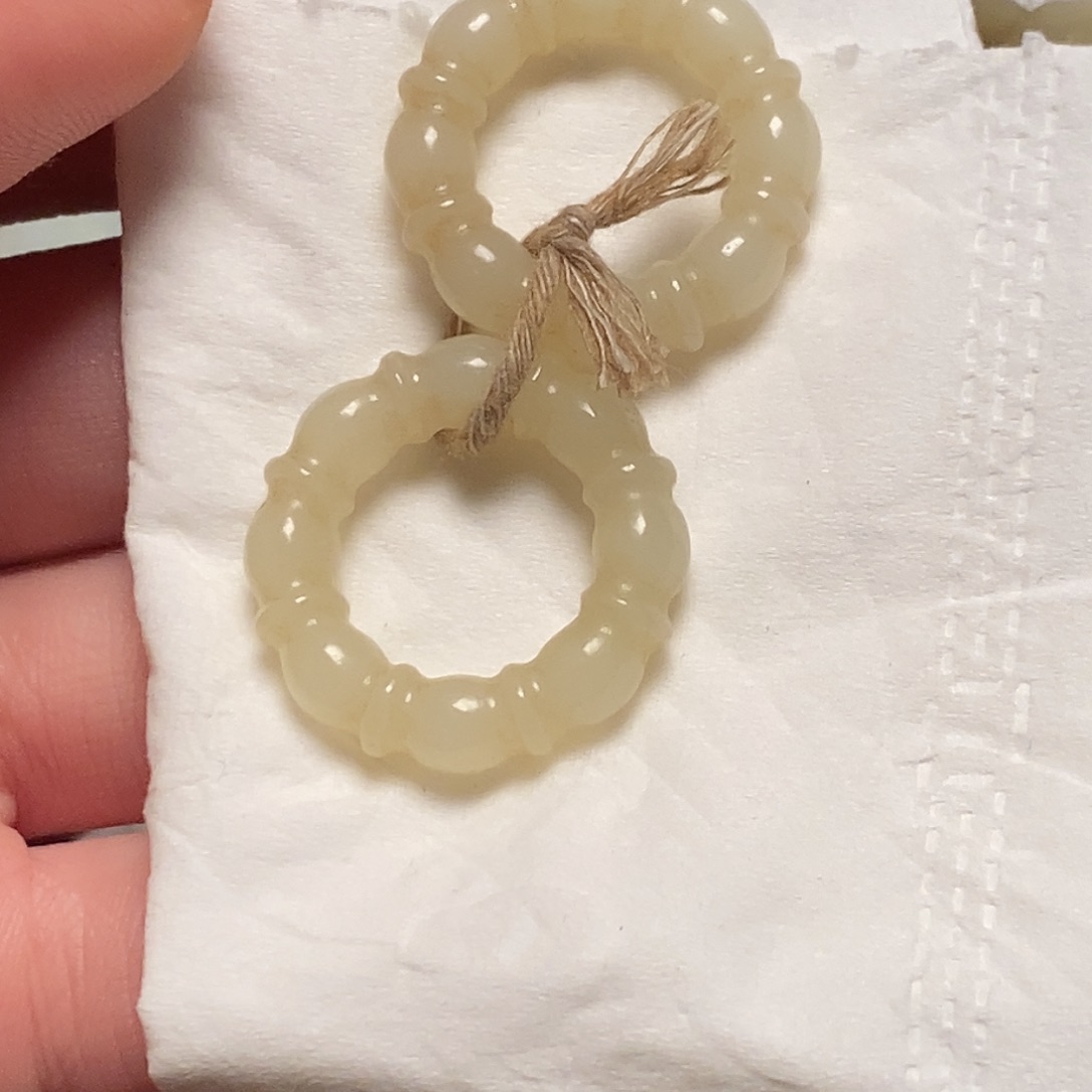 梦***和田玉未镶嵌挂件