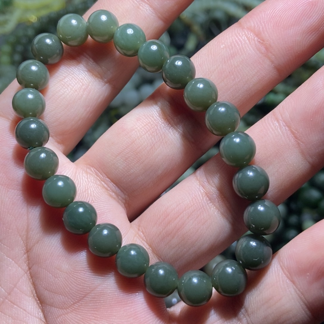 和田玉（糖玉）未镶嵌手链