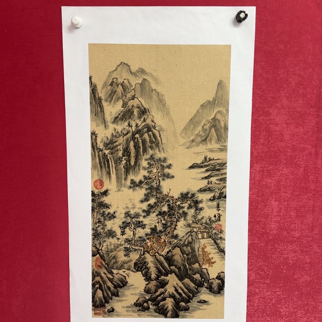 国画善传老师国画精品