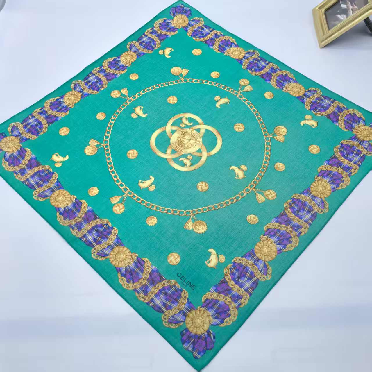 95新 Celine/思琳 海囤/思琳/丝巾/yy12698