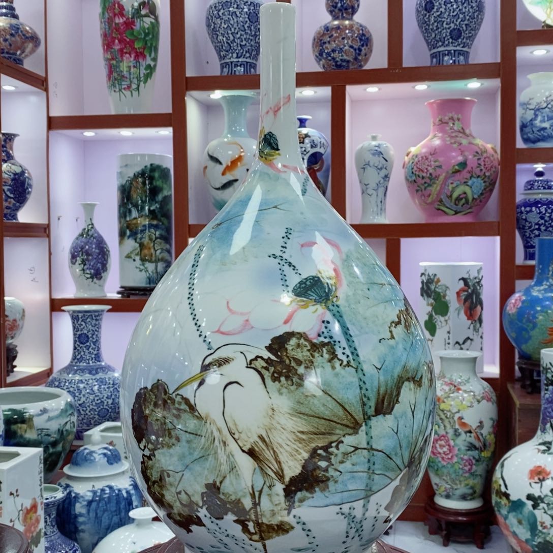 瓶景德镇陶瓷手工