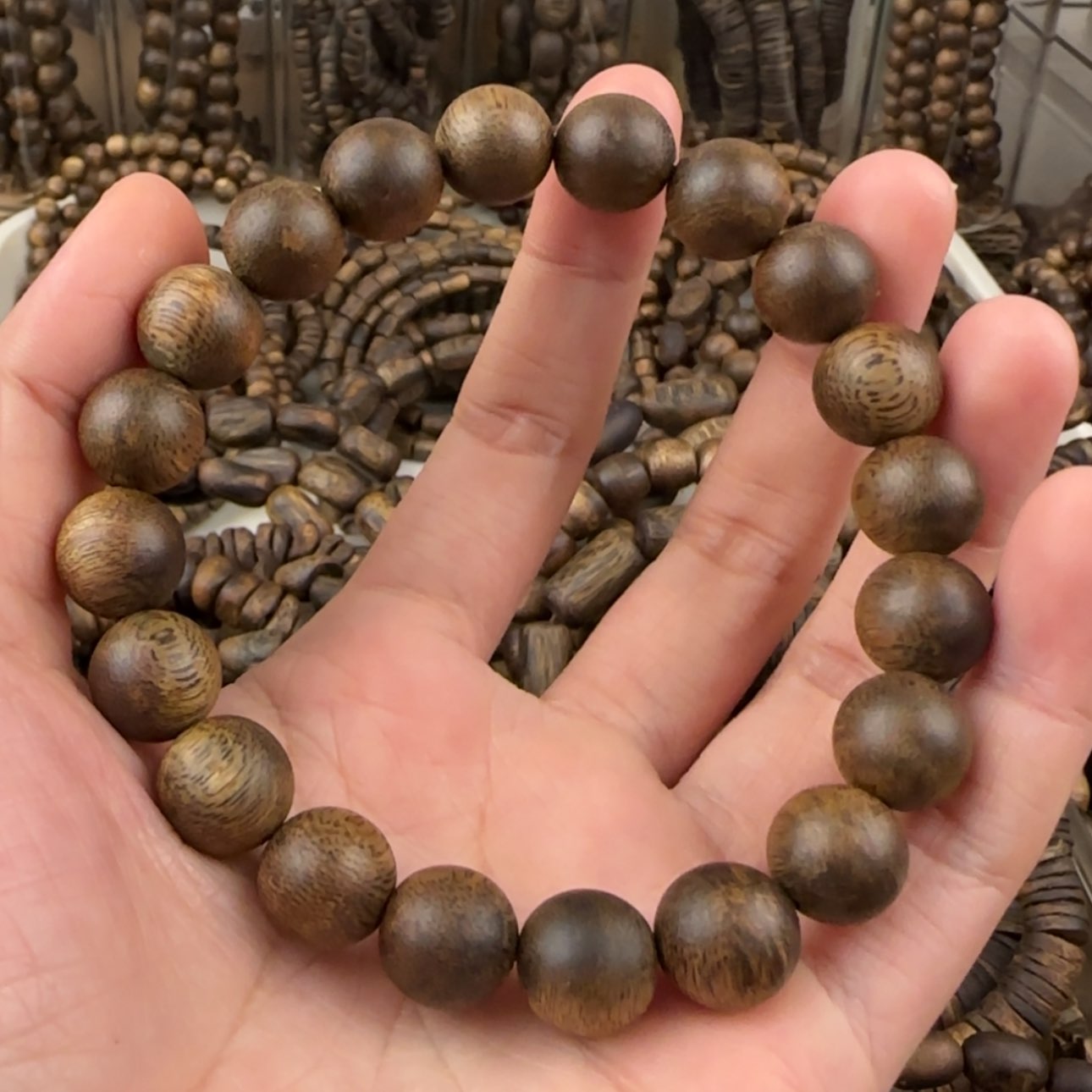 【闪购商品】沉香手串a****3奇楠手串10克卡1.1