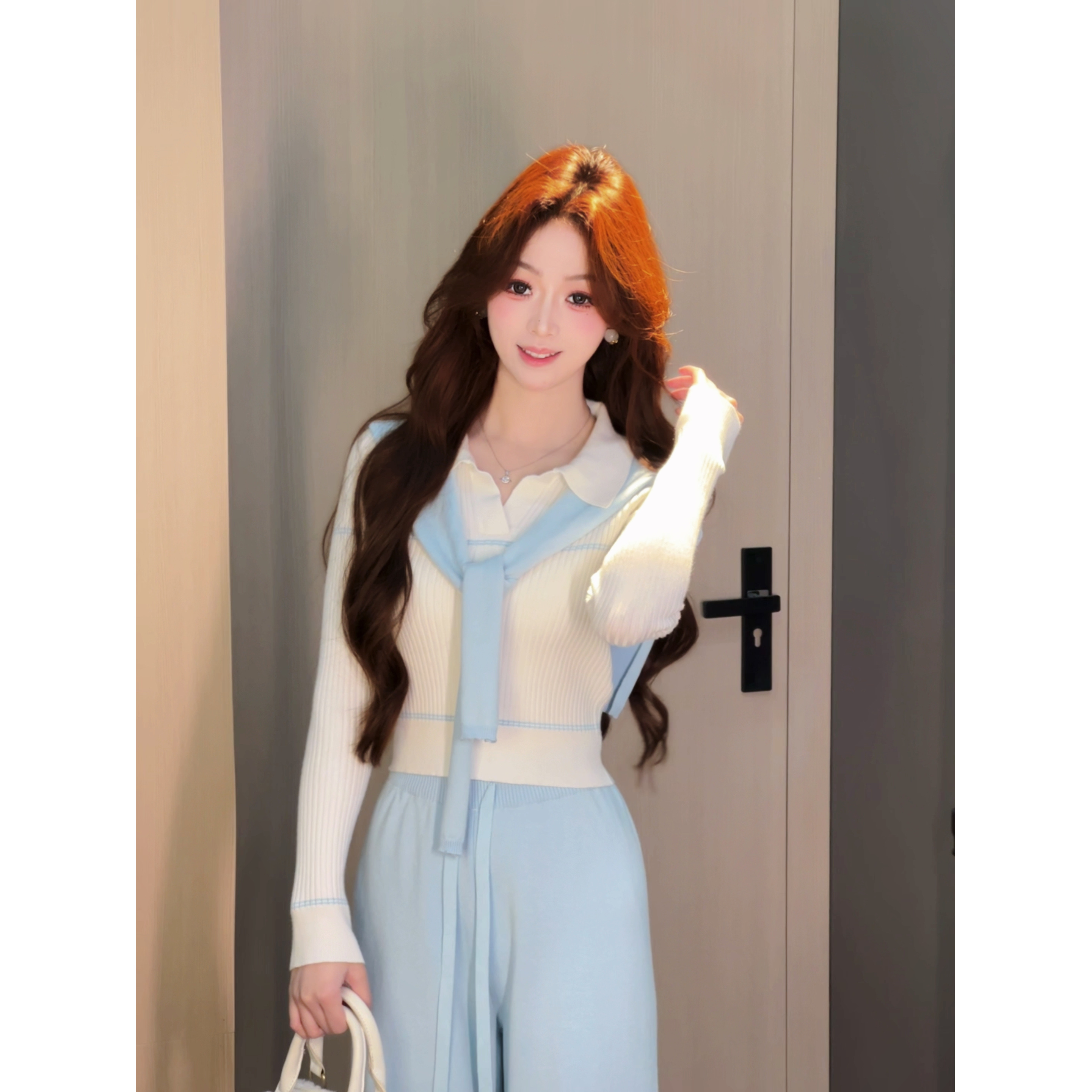 冉冉定制●【日光岛屿】时尚套装三件套预LUQ5TZ8881