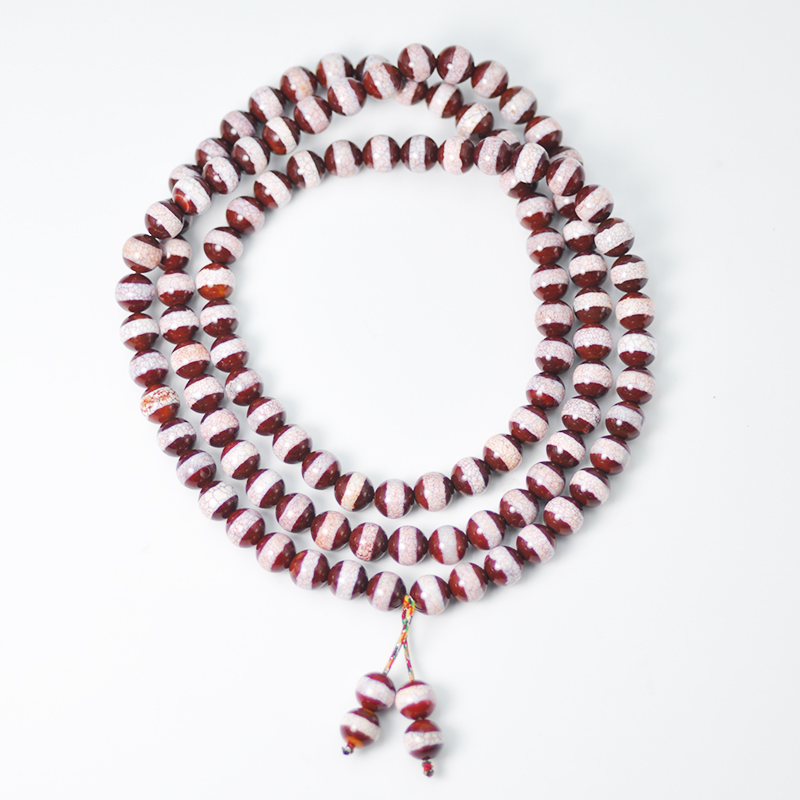 铜合金项链 【凰世今传】尼泊尔回流高品龙鳞凤血一线108念珠女士