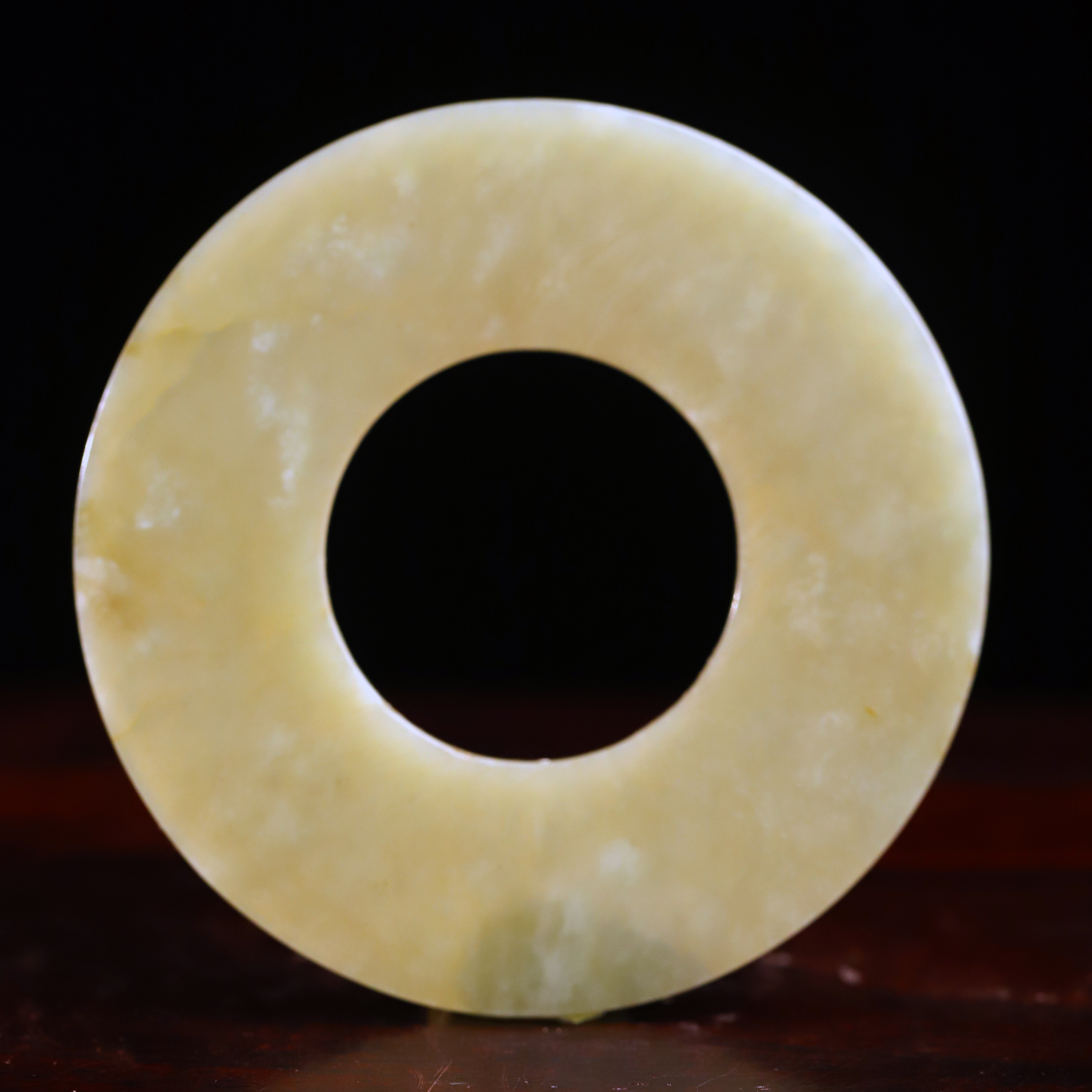 明代和田玉玉环饰件-CS